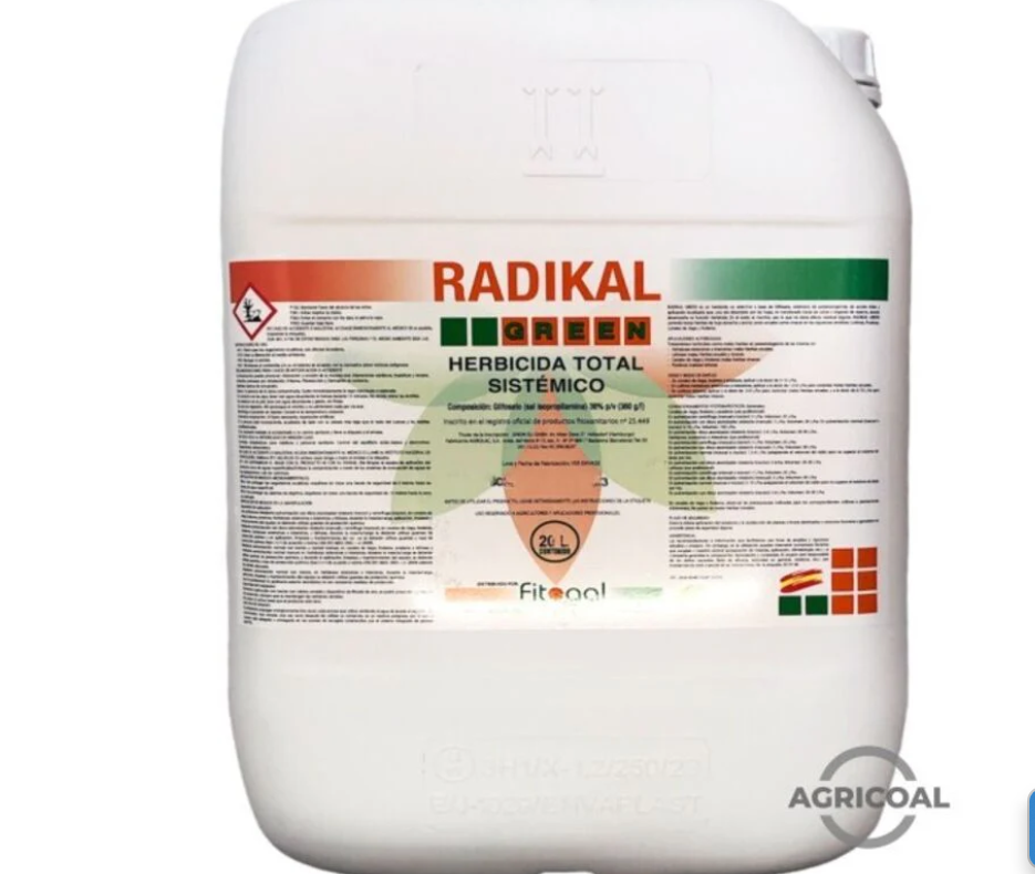 Herbicide   Radikal   Professionnel   2x1L   tous   jardins